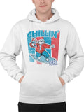 Officially Licensed ICEE Chillin' Polar Bear - Retro Graphic Men's Hoodie