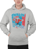 Officially Licensed ICEE Chillin' Polar Bear - Retro Graphic Men's Hoodie