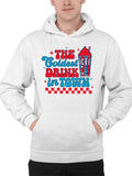 Officially Licensed ICEE Coolest Beverage Graphic - Retro Chill Graphic Men's Hoodie