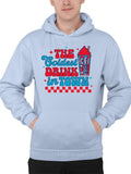 Officially Licensed ICEE Coolest Beverage Graphic - Retro Chill Graphic Men's Hoodie
