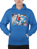 Officially Licensed ICEE Surfing Bear - Arctic Wave Chill Graphic Men's Hoodie