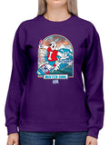 Officially Licensed ICEE Surfing Wave Vibes - Cool Graphic Women's Sweatshirt