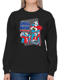Officially Licensed ICEE Chill Mode Activated - Fun Polar-Bear Graphic Women's Sweatshirt