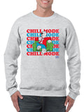 Officially Licensed ICEE Chill Mode Activated - Relaxing Frosty Graphic Men's Sweatshirt