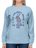 Officially Licensed ICEE Classic Cool - Retro Bear Graphic Women's Sweatshirt