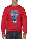 Officially Licensed ICEE Chill Vibes Triangle - Retro Cool Bear Graphic Men's Sweatshirt