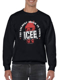 Officially Licensed ICEE Frosty Wave Delight - Coldest Drink Town Graphic Men's Sweatshirt