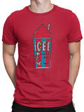 Officially Licensed ICEE Classic Cup - Retro 'Coldest Drink In Town' Graphic Men's T-shirt