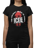 Officially Licensed ICEE Frosty Wave Delight - Coldest Drink Town Graphic Women's T-shirt