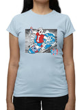 Officially Licensed ICEE Surfing Cool Bear - Arctic Wave Chill Graphic Women's T-shirt