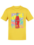 Officially Licensed Coca-Cola Always Cool Bottle Retro 90s Graphic  Women's T-shirt