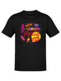 Officially Licensed Coca-Cola Retro Pop  80s Style Soda Graphic  Women's T-shirt