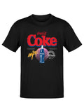 Officially Licensed Coca-Cola Enjoy Coke Retro Logo - Original Formula Graphic Men's T-shirt
