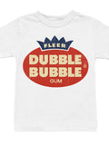 Officially Licensed Dubble Bubble Classic Gum Logo Youth's T-shirt