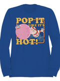 Officially Licensed Dubble Bubble Pop It Like It's Hot Gum Men's Sweatshirt