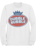 Officially Licensed Dubble Bubble Logo Design Men's Sweatshirt