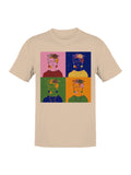 Pop Art Floral Portrait Women's T-shirt