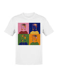 Pop Art Floral Portrait Women's T-shirt