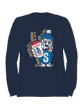Officially Licensed Slush Puppie Retro Slush Puppie Graphic Men's Sweatshirt