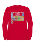 Officially Licensed Slush Puppie Flavor Chart Women's Sweatshirt