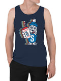 Officially Licensed Slush Puppie Retro Slush Puppie Graphic Men's Tank Top