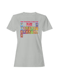Officially Licensed Slush Puppie Flavor Chart Women's T-shirt