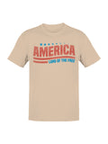 USA Land of the Free Men's T-shirt