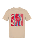 Officially Licensed Nasa Astronaut Graphic Men's T-shirt