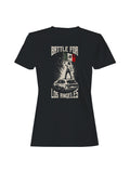 Victory Flag in Los Angeles Showdown Women's T-shirt