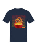 Officially Licensed Super Pretzel Delicious Pretzel Cheese Delight Men's T-shirt