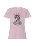 Statue of Liberty Pop Art Message Women's T-shirt