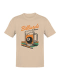 Billiards & Brews: 8 Ball Mug Men's T-shirt