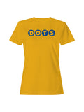 Officially Licensed Dots Blue Logo Design Women's T-shirt