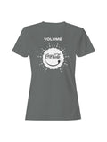 Officially Licensed Coca Cola Volume Dial Graphic Women's T-shirt