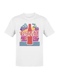 Officially Licensed Coca Cola Retro Pop Art Men's T-shirt
