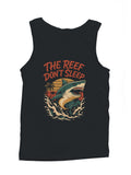 The Reef Don't Sleep Shark Design Men's Tank Top