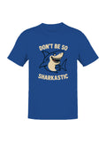 Sharkastic Humor Graphic Art Men's T-shirt