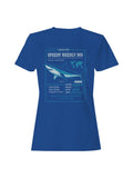 Speedy Needly Boi Shark Facts Women's T-shirt