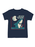 Shark Love Language Humor Design Youth's T-shirt