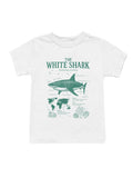 White Shark Anatomy and Habitat Youth's T-shirt