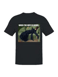 Wi-Fi Down Melancholy Painting Men's T-shirt