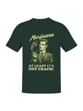 Marijuana Retro Humor Design Men's T-shirt