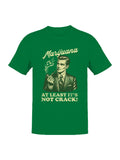 Marijuana Retro Humor Design Men's T-shirt