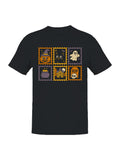 Spooky Halloween Stamp Art Men's T-shirt