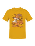 Pumpkin Spice and Spooky Vibes Men's T-shirt
