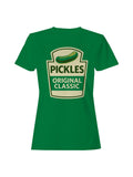 Classic Pickles Design Badge Women's T-shirt