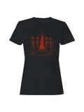 Pumpkin Gather Around Campfire Women's T-shirt