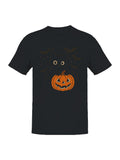 Halloween Cat with Pumpkin Women's T-shirt