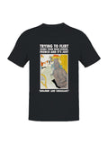 High School French Flirting Humor Men's T-shirt