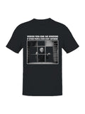 Working from Home Vampire Humor Men's T-shirt